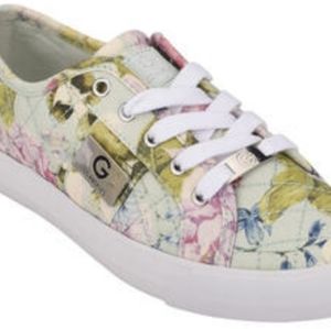 GBG Quilted Floral Print Sneakers!